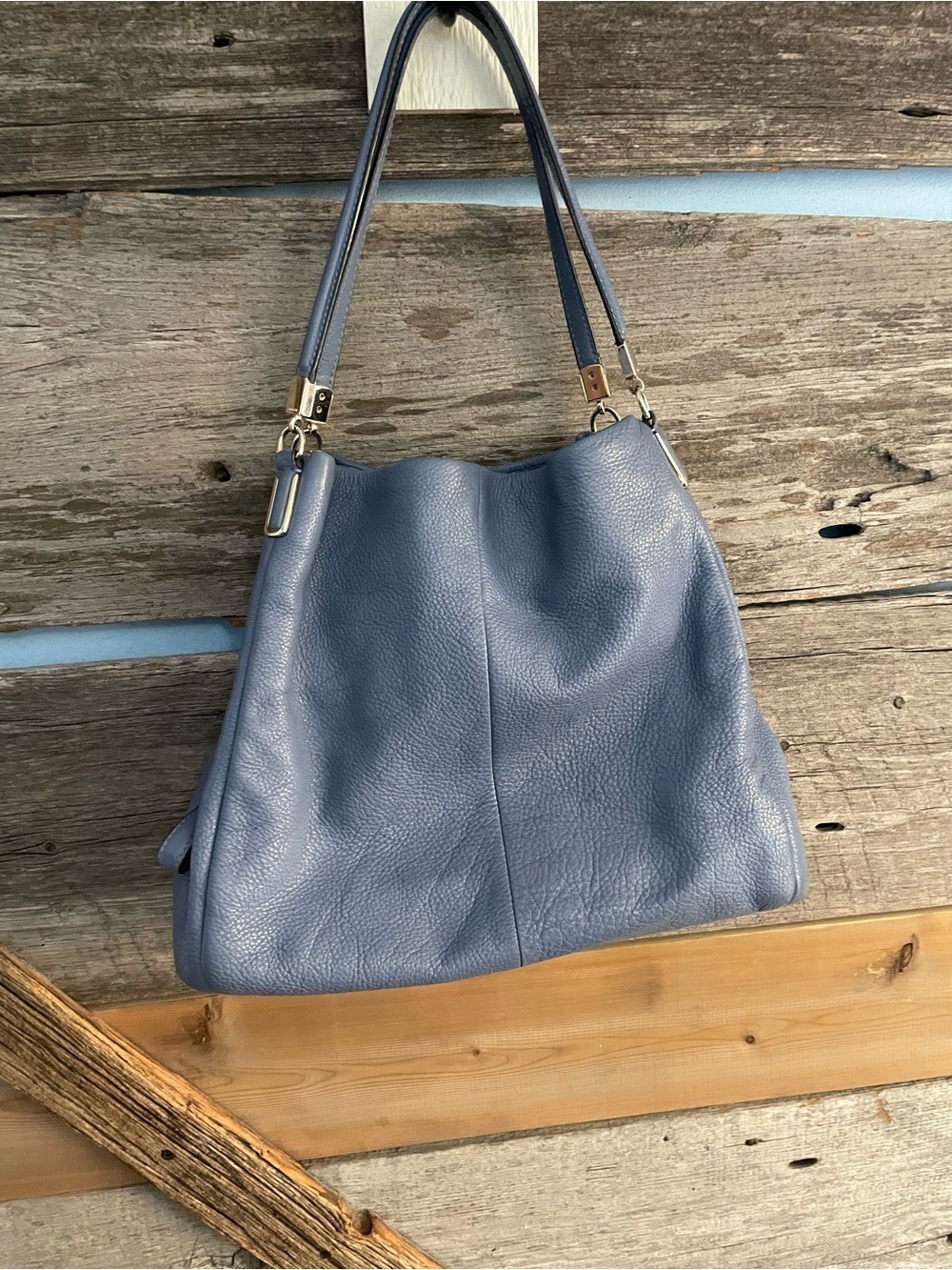 Coach Madison Phoebe Leather Shoulder Bag - Picture 7 of 11